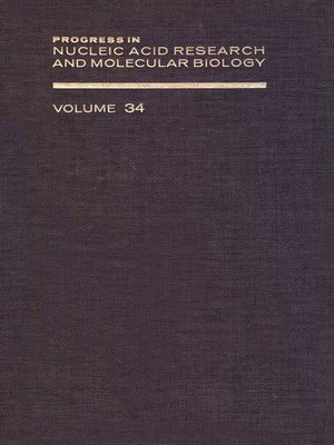 cover image of Progress in Nucleic Acid Research and Molecular Biology